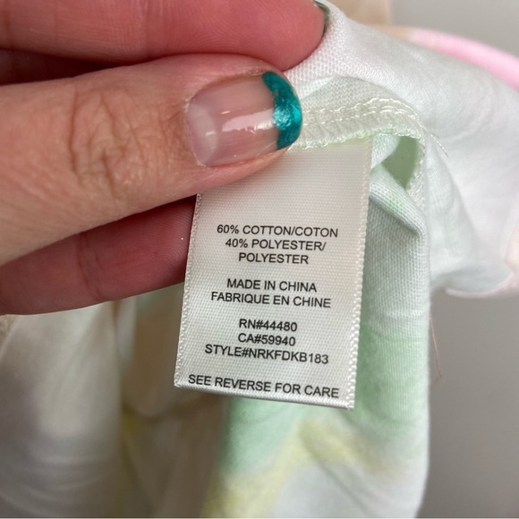 NWT tie dye womens top size large - Picture 3 of 5